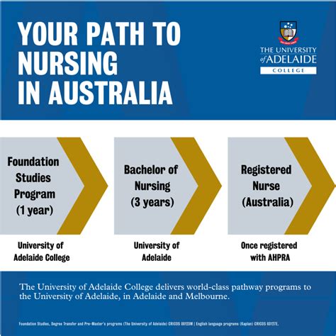 pathway to nursing in australia.